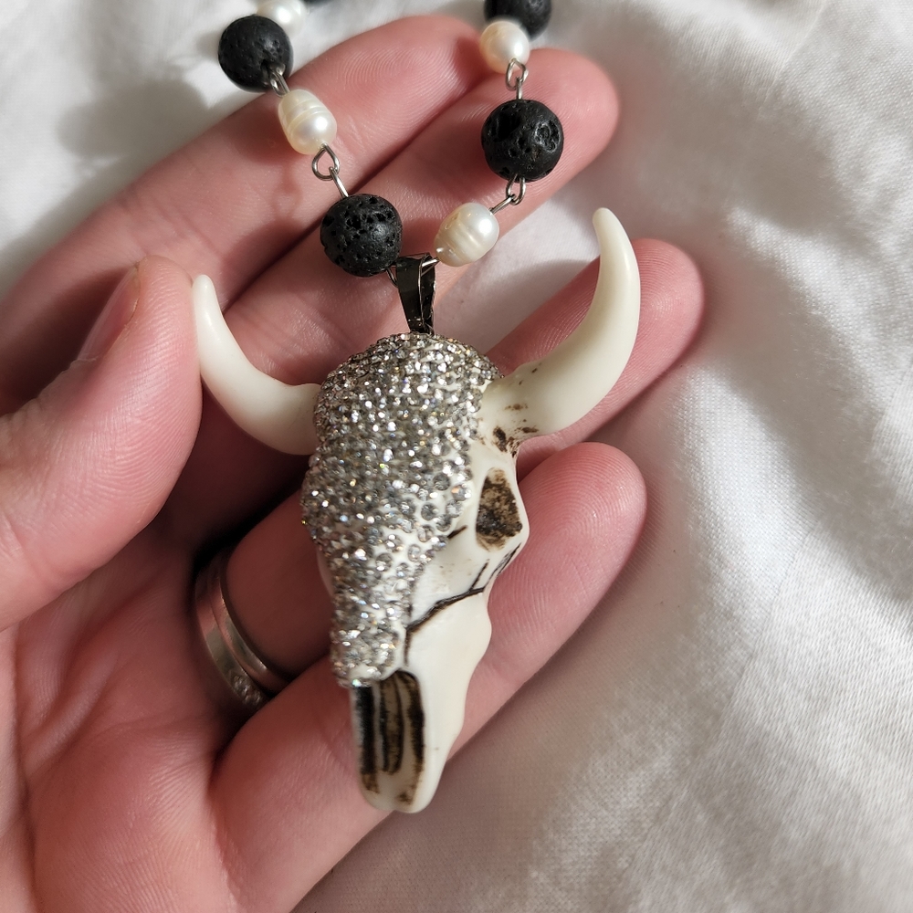 Western Skull Necklace